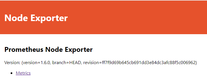 Node Exporter 页面